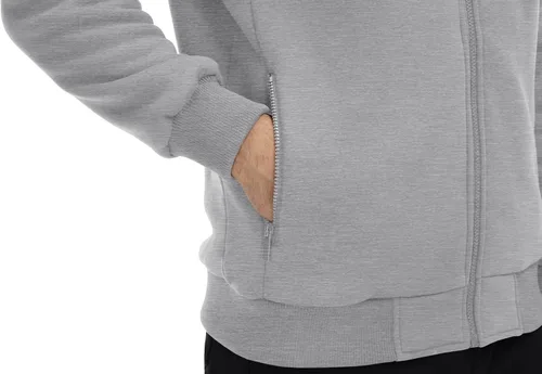 Vista 5 de CRYSULLY Chaqueta con forro de sherpa para hombre, con cremallera completa, sudadera con capucha para invierno