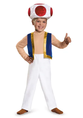 Disfraz de Toad para niños pequeños Multicolor de Disguise