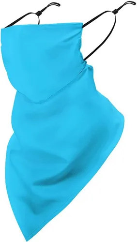 Vista 25 de Bufanda reutilizable con protección solar UV para las orejas, bandana reutilizable para la cara