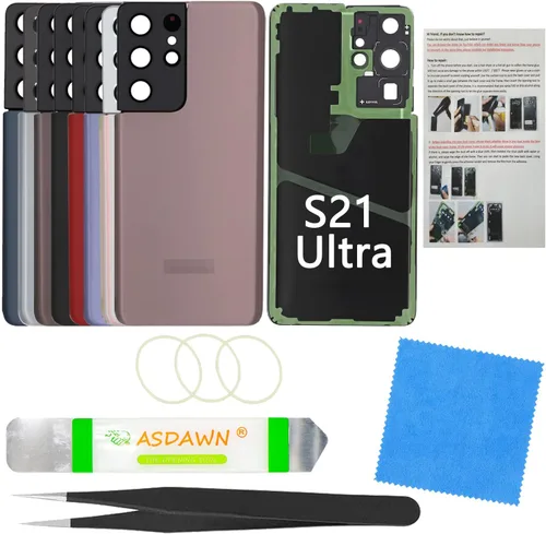 Vista 56 de Para Galaxy Note 8 SM-N950 All Carriers Reemplazo de cristal del panel Cinta preinstalada + lente de cámara preinstalada + kit de herramientas