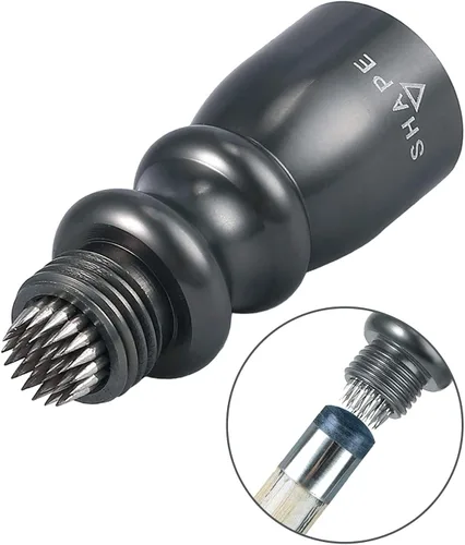 Vista 6 de AMTOVL 3 en 1 Billar Cue Tip Herramienta Billar Taco Accesorios Shaper/Scuffer/Aireador