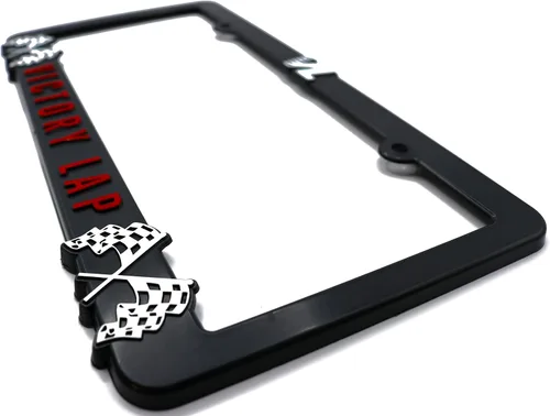 Vista 3 de Victory Lap - Marco universal para matrícula elevado en 3D, 1 paquete de cubierta para placa de automóvil Soporte universal para placa