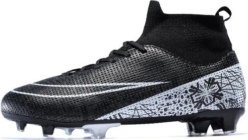 Vista 3 de Zapatos de fútbol unisex para adultos, ligeros, para entrenamiento de fútbol sala para niños grandes