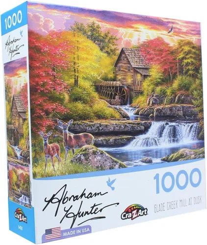 Vista 2 de LPF Glade Creek Mill - Rompecabezas de 1000 piezas por artista: Abraham Hunter