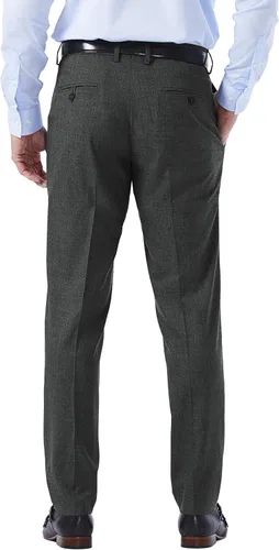 Vista 3 de J.M. Haggar Traje y pantalón liso de corte ajustado para hombre