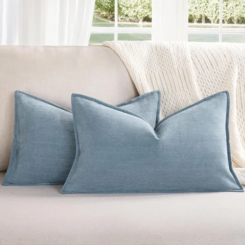 Vista 35 de ZWJD - Juego de 2 fundas de cojín decorativo de 16 x 16 pulgadas, de felpilla, con diseño elegante, suaves, para sofá, cama y decoración del hogar