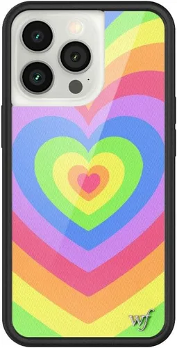 Vista 14 de Fundas Wildflower - Compatibles con Apple iPhone 13 Pro Protector de goma negro, certificado de prueba de caída de 4 pies, propiedad de mujeres