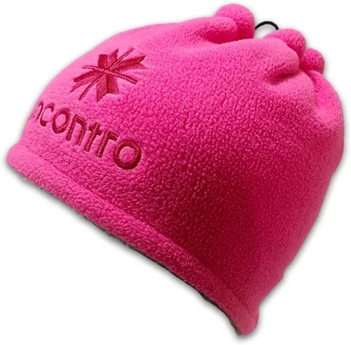 Vista 5 de Calentador de cuello rosa para niños para esquí de motor de esquí