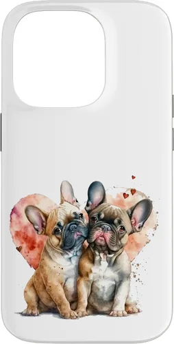 Vista 17 de Carcasa para iPhone 17, diseño de perro francés, diseño de bulldog francés