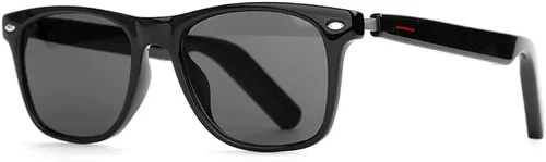 Vista 11 de Lentes inteligentes AI con patillas dobles desmontables (Bluetooth + estándar), chip DeepSeek R1, traducción AI en tiempo real, lentes de cambio