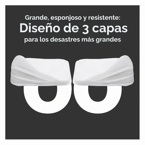 Vista 3 de LoveNoobs - Almohadillas de algodón para bebé, 60 unidades, cuadrados