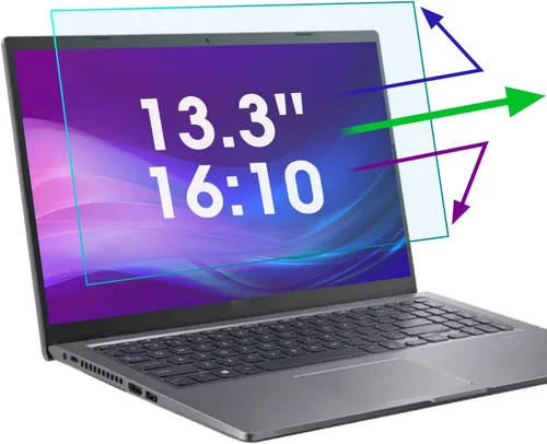 Vista 10 de Paquete de 2 protectores de pantalla antiluz azul de 16 pulgadas para Lenovo/Dell/HP/ASUS/LG, reduce la fatiga ocular, antirreflejos, bloqueo de luz