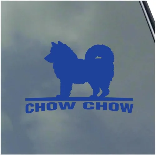 Vista 5 de Chow Chow - Calcomanía de vinilo para perro, mejor amigo, AKC Love