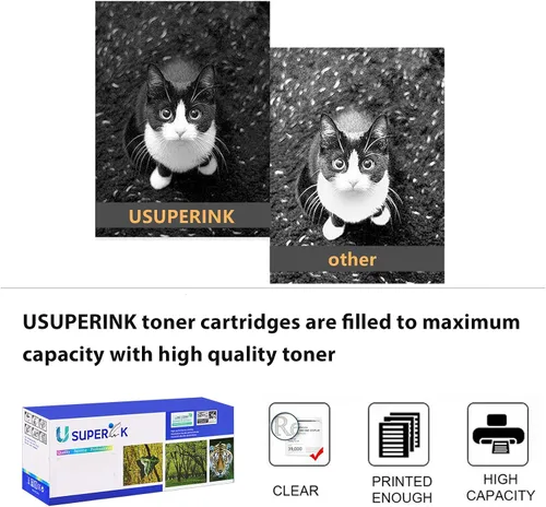 Vista 8 de USUPERINK Paquete de 2 cartuchos de tóner negro compatibles con Canon E40 E30 E31 E16 E20 1491A002AA para impresoras copiadoras PC-170 PC-940 PC-795