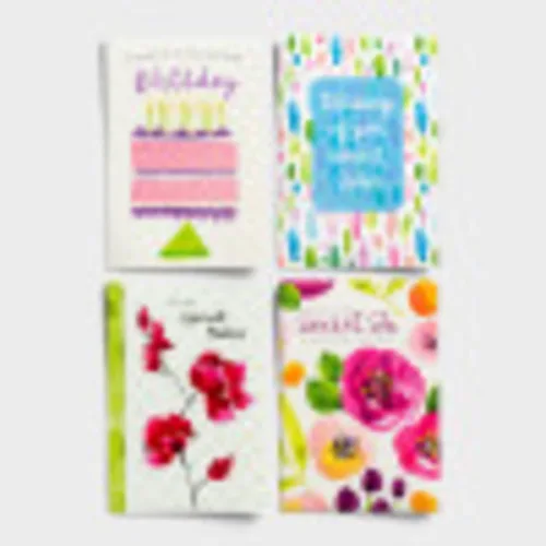 Vista 4 de Dayspring - Secret Sister - Sweet Messages - 12 tarjetas y sobres en caja (12 diseños surtidos con escritura), multicolor