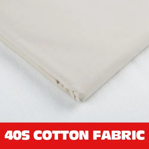 Vista 4 de Tela de algodón 100% beige para coser por 1 yarda, tela de acolchado de 59 pulgadas de ancho, peso medio, 5.8 onzas, tela de muselina por The Yard