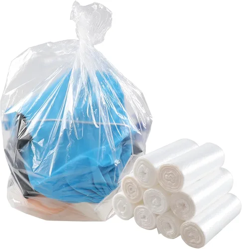 Vista 7 de Bolsas de basura transparentes de 13 galones, bolsa de basura para cocina, 225