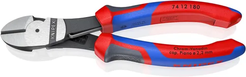 Vista 15 de KNIPEX Herramientas - Cortadores diagonales de alto apalancamiento, multicomponente (7402180) agarre cómodo de 7.25 pulgadas