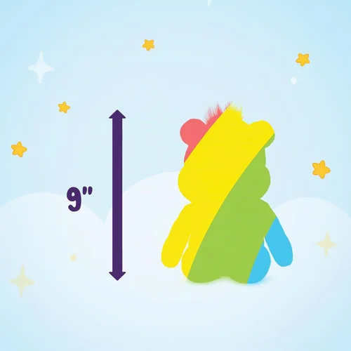 Vista 7 de Care Bears Share Bear Peluche de Frijol
