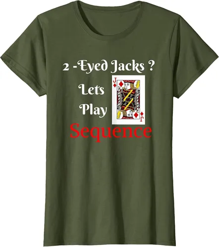 Vista 26 de I Have 2-Eyed Jacks Lets Play A Card Board Game T-Shirt Fun T-Shirt