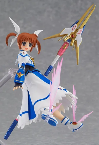 Vista 3 de Good Smile Magical Girl Lyrical Nanoha Nanoha Takamachi Excelion Mode Figma Figura de acción