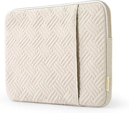 Vista 11 de BAGSMART Funda para Laptop Compatible con MacBook Air/Pro, 13-13.3 pulgadas, Compatible con MacBook Pro de 14 Pulgadas, Funda para MacBook Air M2