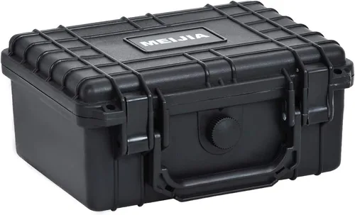 Vista 17 de MEIJIA Funda rígida protectora impermeable portátil, funda para cámara con espuma de ajuste personalizable insertada, apta para uso con drones