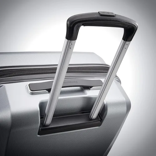Vista 6 de Samsonite Winfield 3 DLX Hardside - Equipaje expandible con ruedas, Plateado), 120752-1776