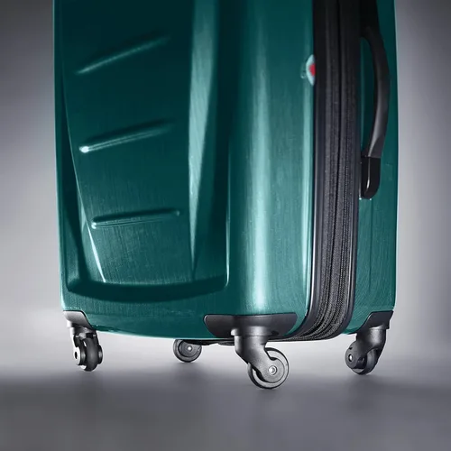 Vista 116 de Samsonite Winfield 2 Equipaje rígido con ruedas giratorias, Azul profundo, Juego de 3 piezas (20/24/28)