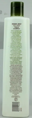 Vista 2 de Juego de champú, acondicionador y gel de baño Trader Joe's Tea Tree Tingle