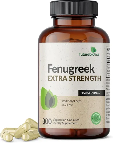 Vista 7 de Futurebiotics Fenogreco Extra Strength Apoya la Buena Salud y el Bienestar en General, Sin OGM, 150 Cápsulas Vegetarianas
