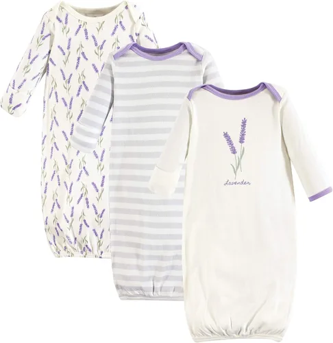 Vista 64 de Touched by Nature - Camisones unisex de algodón orgánico para bebé