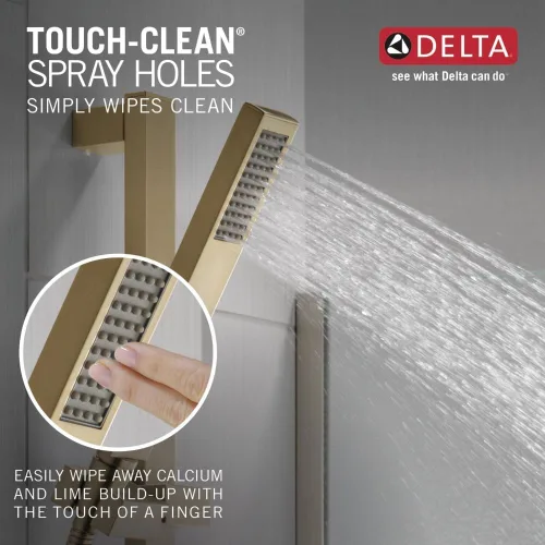 Vista 4 de Delta - componentes universales para regadera, regadera manual con soporte para pared, 57530-CZ