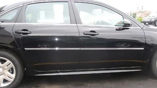 Vista 7 de Se adapta a Daewoo Leganza 1999-2002 cromado lateral/moldura de puerta, 2 piezas 2000 2001 99 00 01 02