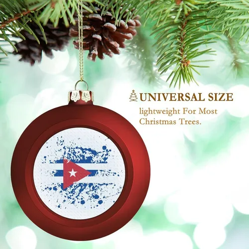 Vista 37 de Boobs Funny Shatterproof Matte Christmas Balls for Tree Wreath Home Decor 1PCS