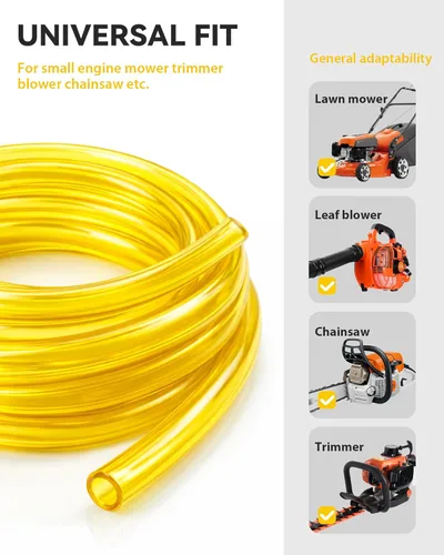 Vista 4 de AC04122 Kit de línea de combustible de 4 pies con foco de cebado y filtro de combustible para Zama Craftman Ryobi Homelite Husqvarna Poulan