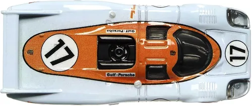 Vista 3 de Hot Wheels Folleto de la flota de transporte del equipo con Porsche 917 LH '18