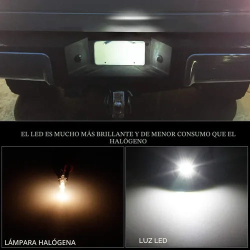 Vista 3 de Lámpara LED para placa de matrícula, compatible con Ford F150, F250, F350, Super Duty Ranger Explorer, Bronco Excursion, Expedition, de 6500 K