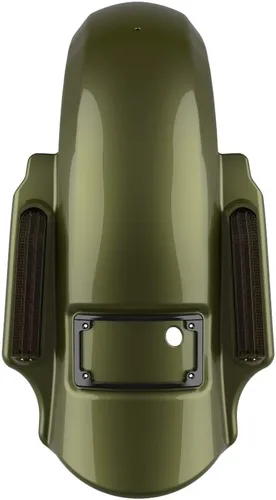 Vista 83 de Advanblack Dominator - Guardabarros trasero estirado para Harley Davidson Touring 2014+, deslizamiento de treet, Road Glide