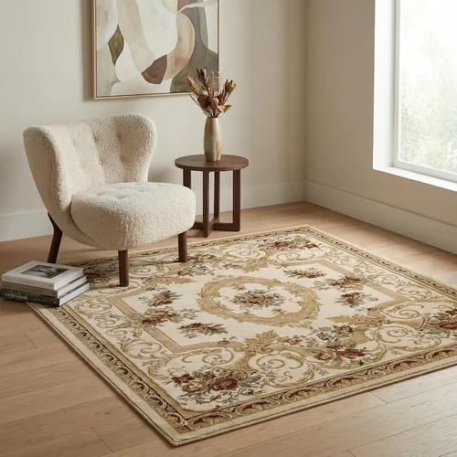 Vista 38 de Unique Loom Versailles Collection - Alfombra tradicional clásica con motivo floral, colección Versailles