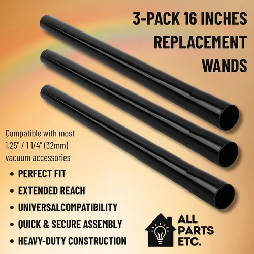 Vista 4 de Varitas de extensión de vacío de 1.25 pulgadas, accesorios y accesorios de vacío de 1.260 in Tubos de tubo de vacío de varilla de extensión de 3
