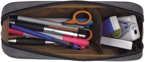 Vista 6 de Lihit Lab - Estuche para bolígrafos, 9.4 x 1.8 x 3 pulgadas Negro azabache