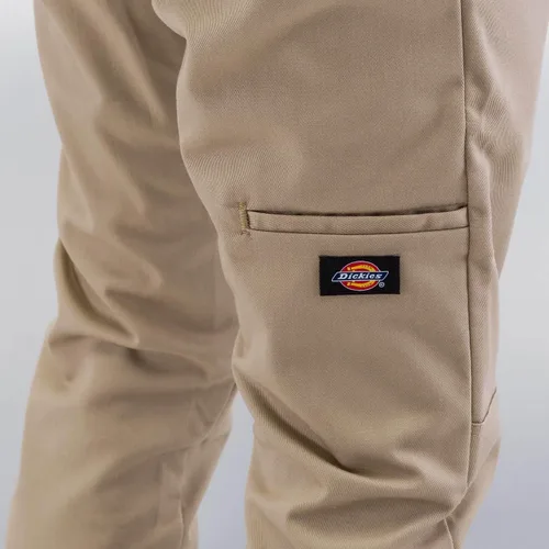 Vista 6 de Dickies - Pantalón de trabajo para hombre ajustado y recto con doble rodilla
