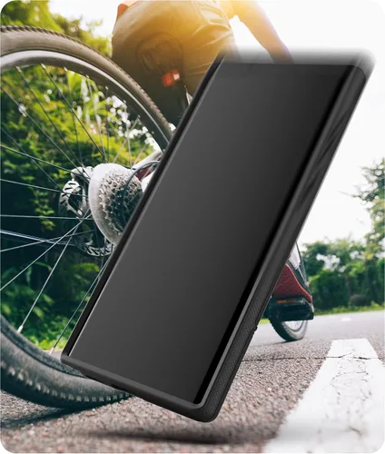 Vista 6 de ENCASED Funda protectora para Samsung Galaxy S22 Ultra - Cubierta de teléfono resistente (negro)