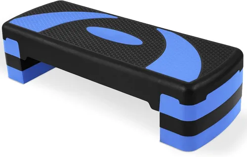 Vista 19 de BalanceFrom 31-inch Aerobic Step Platform Trainer with 3 Adjustable Risers Negro