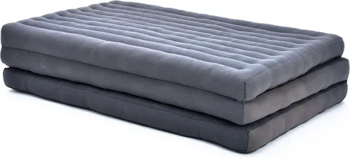 Vista 14 de Leewadee - Colchón tailandés plegable grande, 82 x 46 x 3 pulgadas, cama de invitados, cama triple plegable, cojín de masaje tailandés TV asiento