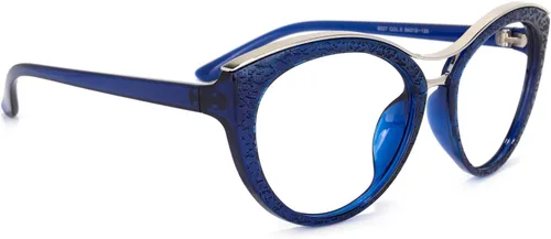 Vista 3 de Zeelool - Gafas de ojo de gato sin receta con lente transparente Carol FX0772