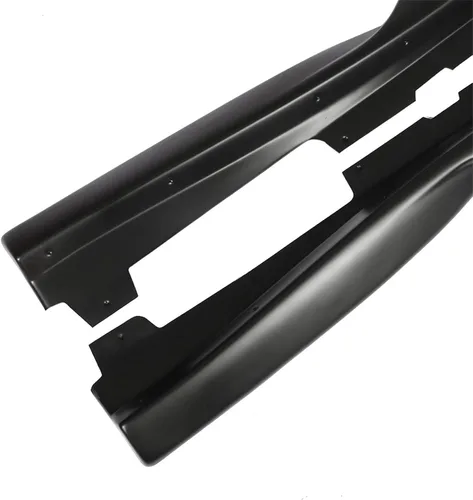 Vista 4 de Faldas laterales izquierdas y derechas, extensión de panel basculante, color negro mate, repuesto para modelos Camaro LT/LS/RS/SS 2016-presentes