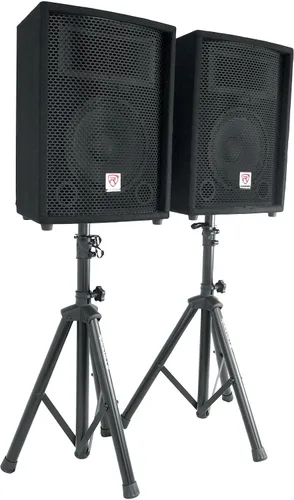 Vista 7 de Rockville Dual 10" Android/iphone/ipad/ordenador portátil/TV Youtube Karaoke máquina/sistema