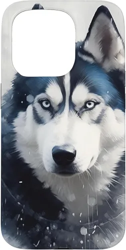 Vista 14 de Siberian Husky Funda para iPhone 17